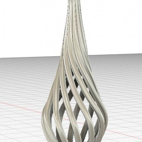 Brincos Moving Wave - Modelo 3D no Fusion